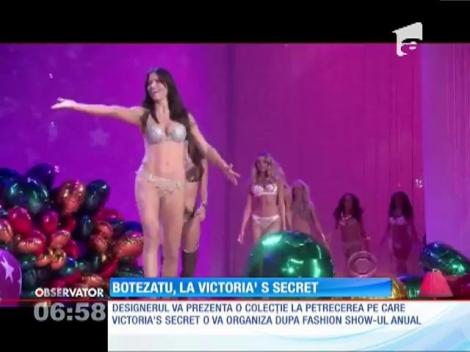 Cătălin Botezatu, prezentare de modă la o petrecere Victoria's Secret