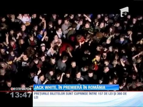 Jack White, în premieră în România