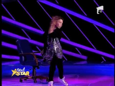 Andy Ciobanu, împresionează juriul de la Next Star prin dans