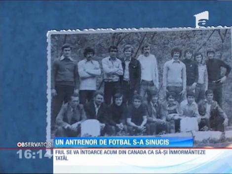 Un antrenor de fotbal s-a sinucis