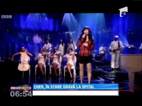 Cher, în stare gravă la spital