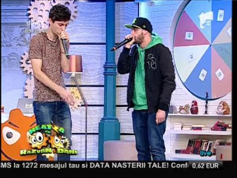 Victor Sas și Ștefan Condrea, beatbox demențial