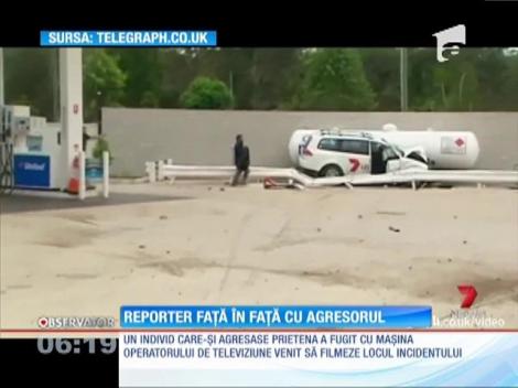 Reporter ameninţat cu arma