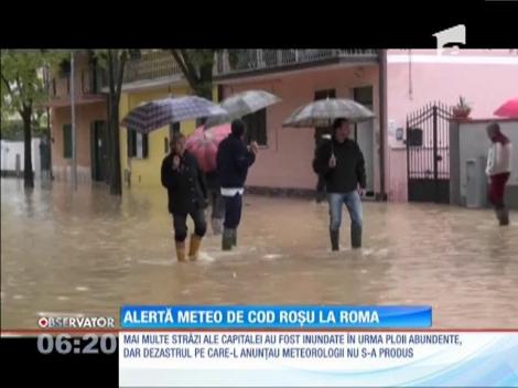 Alertă meteo de inundaţii extreme la Roma