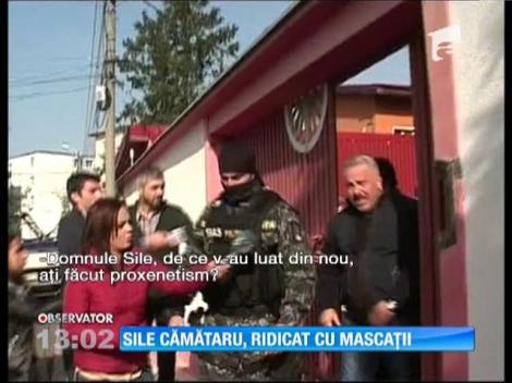 Sile Cămătaru, ridicat cu mascaţii