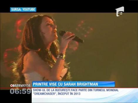 Sarah Brightman va concerta la Sala Palatului, pe 13 noiembrie