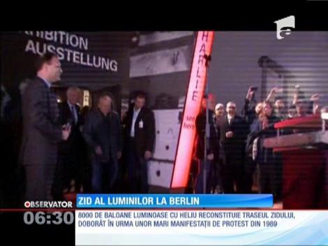 Germania aniversează, mâine, 25 de ani de când a fost doborât, simbolic, Zidul Berlinului,