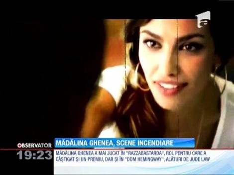 Scene fierbinţi cu Mădălina Ghenea