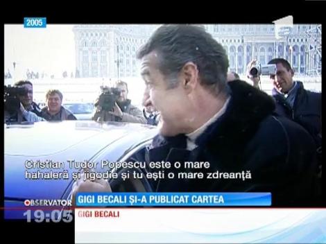 Gigi Becali şi-a publicat cartea