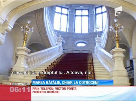 Traian Băsescu pune la bătaie Palatul Cotroceni pentru confruntarea finală