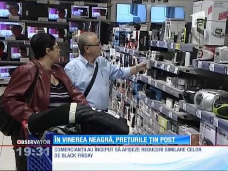 În Vinerea Neagră, prețurile țin post