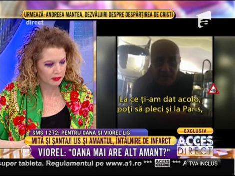 Vali, presupusul amant al Oanei Lis, susține că Viorel i-a dat un plic cu bani