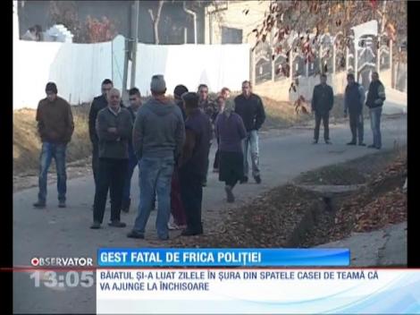 Speriat că ar putea ajunge la închisoare, un băiat de 14 ani din judeţul Vaslui şi-a pus capăt zilelor