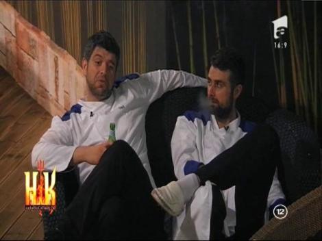 ELIMINARE în Iadul Bucătarilor! Valentin trebuie să respecte un PARIU și să renunțe la freza care l-a consacrat!