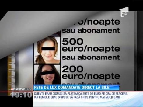 Fete de lux comandate direct la Sile Cămătaru
