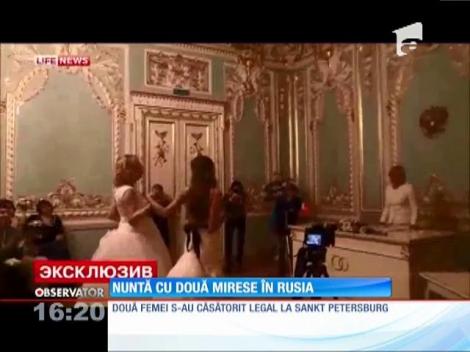 Nuntă cu două mirese, în Rusia