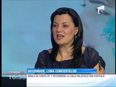Indila va cânta pe 7 decembrie la Sala Palatului din Capitală