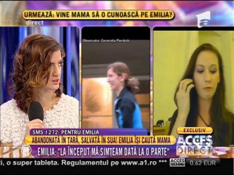 Emilia: "La orfelinat se prefăceau că nu existam"