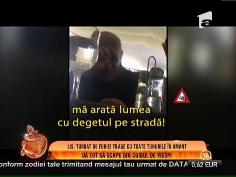 Viorel Lis, întâlnire amicală cu amantul soției lui!