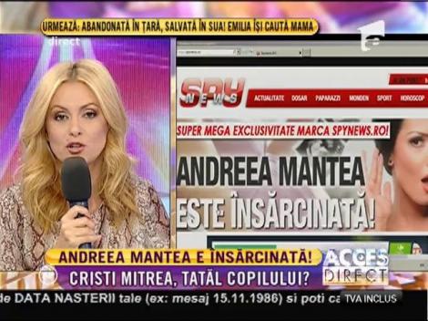 Andreea Mantea este însărcinată!