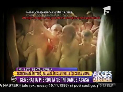 Emilia abandonată în ţară, salvată în SUA partea I