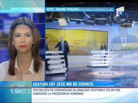 Ponta şi Iohannis şi-au aruncat săgeţi din priviri