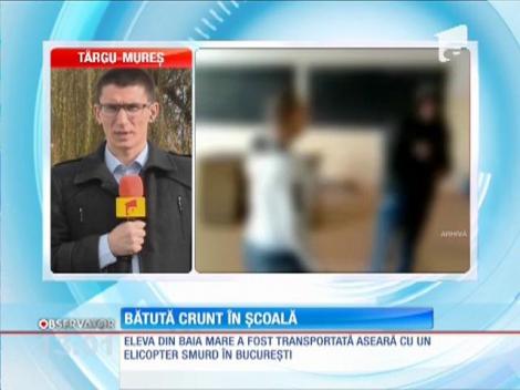 Baia Mare: O elevă de clasa a VII-a a fost bătută crunt de un coleg de clasă