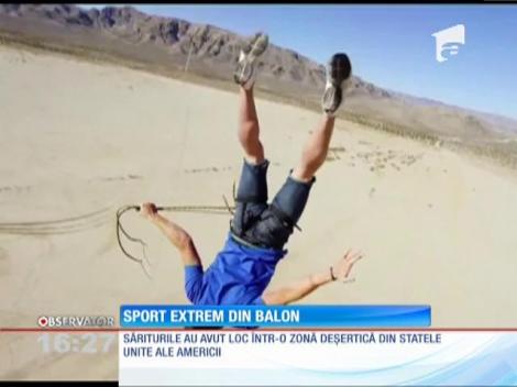 Sport extrem din balon