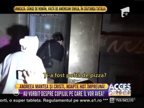 Andreea Mantea şi Cristi Mitrea au petrecut noaptea împreună!
