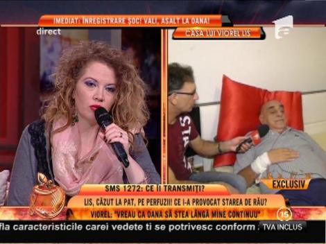 Viorel Lis: ”Vreau ca Oana să stea lângă mine continuu”