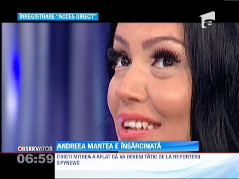 Andreea Mantea este însărcinată!