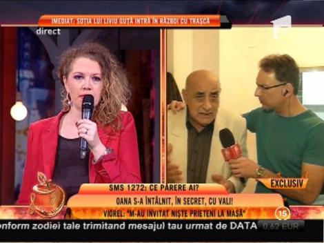 Viorel Lis: ”Momentan nu vreau să mă împac cu Oana”