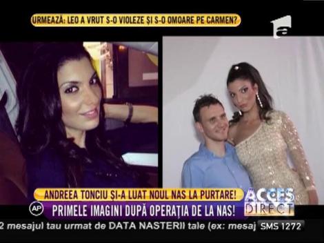 Andreea Tonciu şi-a adus noul nas în România. Uite cum s-a afişat bruneta la aeroport!