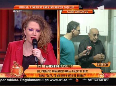 Oana Lis: ”Viorel suferă în interior”