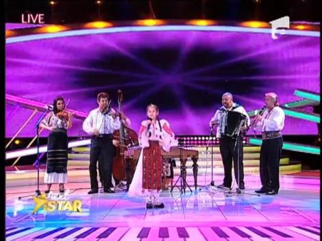 Denisa Ungureanu a cântat o melodie din muzica populară!