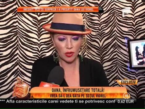 Oana, înfrumusețare totală pentru Viorel Lis