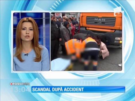 Scandal după ce o bătrână a fost lovită pe trecerea de pietoni