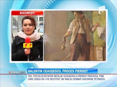 Valentin Ceauşescu, proces pierdut