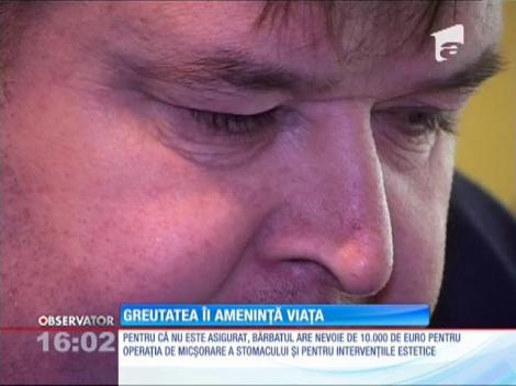 Un bărbat din judeţul Vaslui a ajuns să cântărească 250 de kilograme