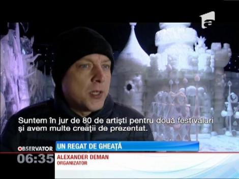 Regatul magic de gheță din Belgia