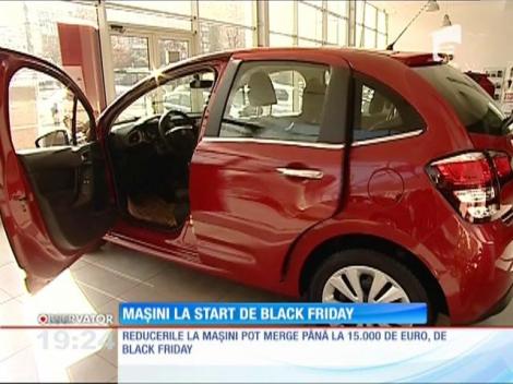 Dealeri auto, prezenți în campania Vinerea Neagră