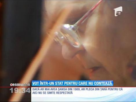 Vot într-un stat pentru care nu contează