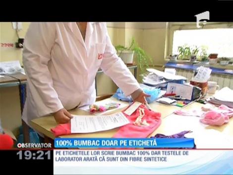 100% bumbac doar pe etichetă