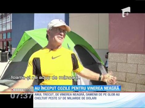 Deși mai sunt două săptămâni, au început, deja, cozile pentru Vinerea Neagră