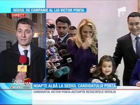 România alege, dar ce se alege de România / Noapte albă la sediul candidaților la preşedinţie