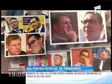 România alege, dar ce se alege de România / Doi pentru fotoliul de președinte