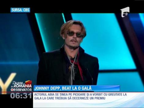Johnny Depp, beat la premiile Hollywood Film!