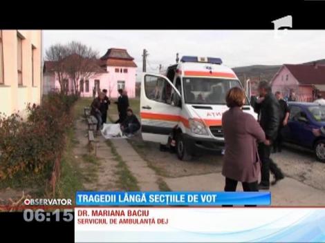 Un bătrân din Dej a murit imediat după ce şi-a exercitat dreptul la vot