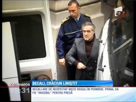 Gigi Becali va fi liber de Crăciun