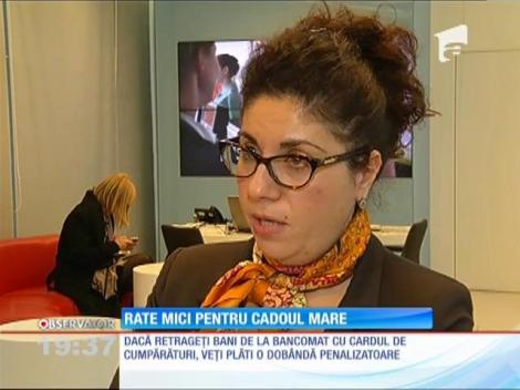 Rate mici pentru cadoul mare